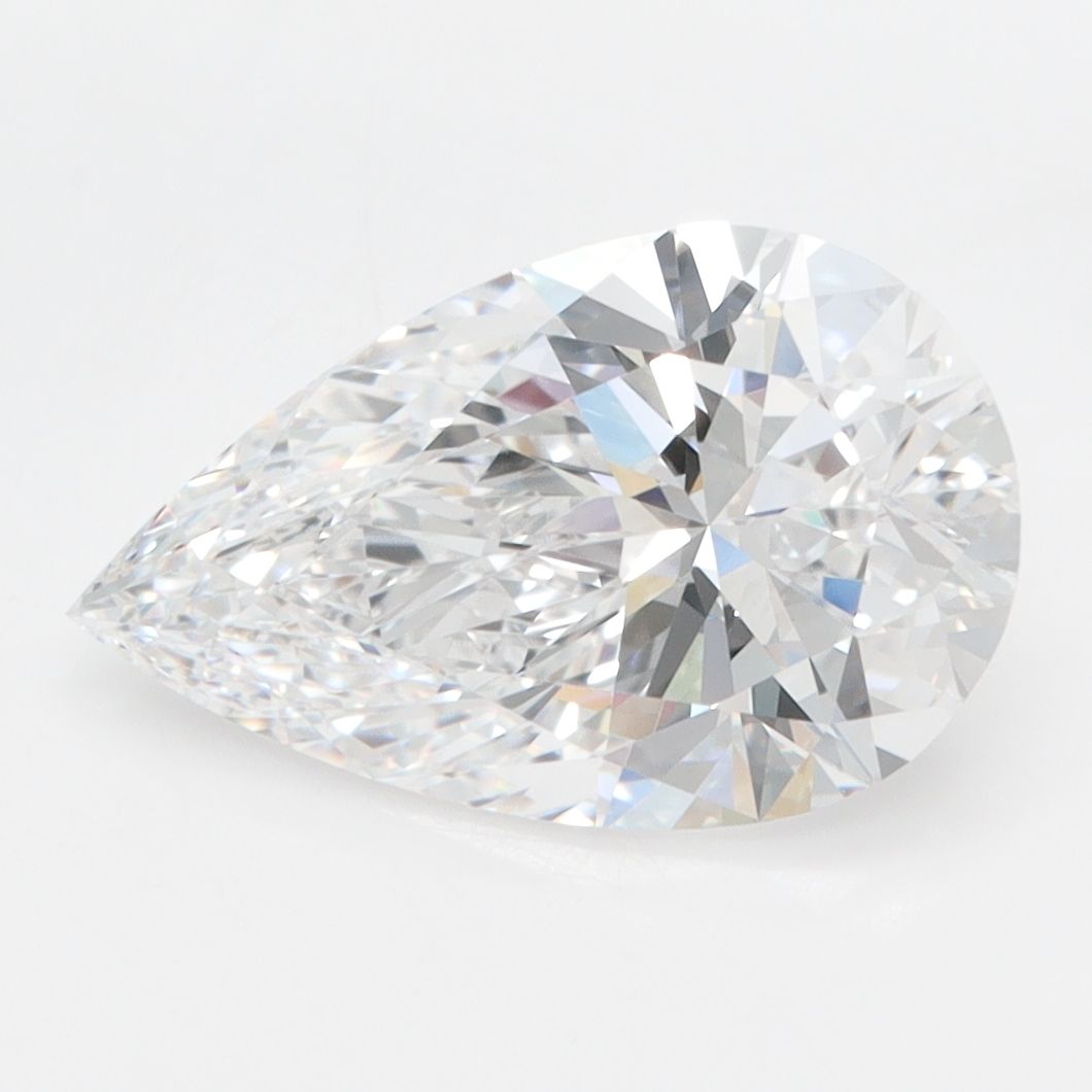 IGI 2.97ct. D IF Pear Lab Diamond