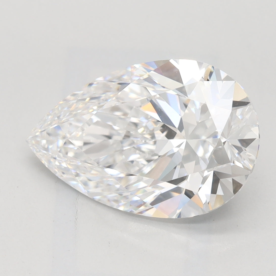 GIA 2.54ct. D IF Pear Lab Diamond
