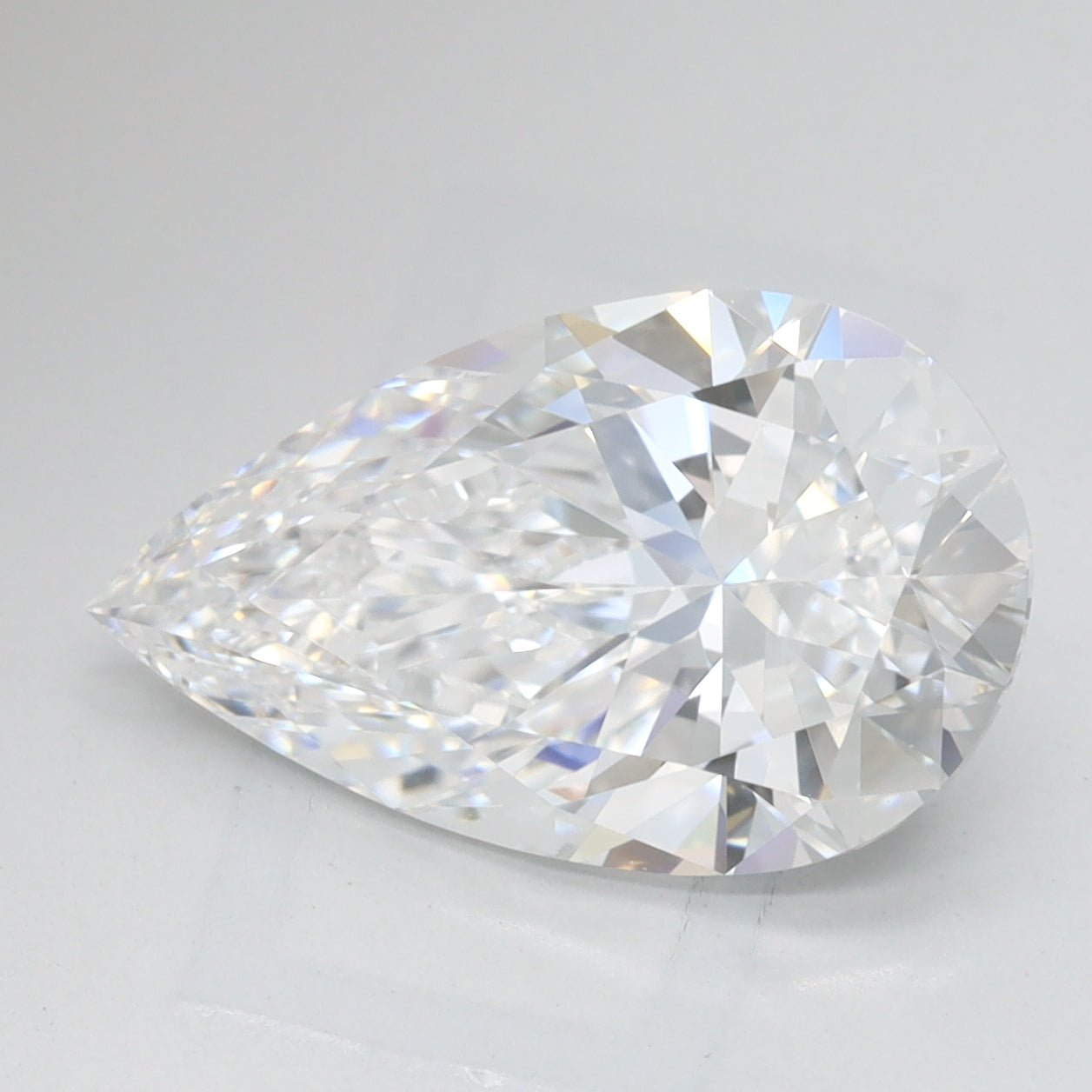 IGI 3.01ct. D IF Pear Lab Diamond