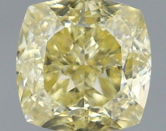 GIA 0.59ct. VS2 Cushion Natural Fancy Diamond
