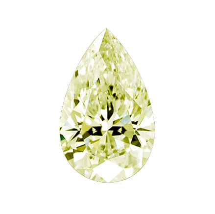 GIA 0.58ct. VVS2 Pear Natural Fancy Diamond
