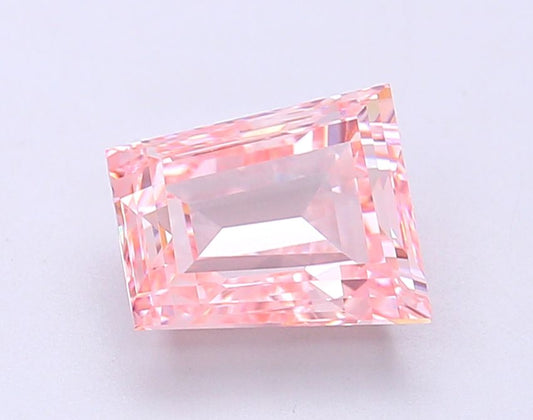 IGI 2.30ct. VVS2 Tapered Baguette Lab Fabcy Diamond