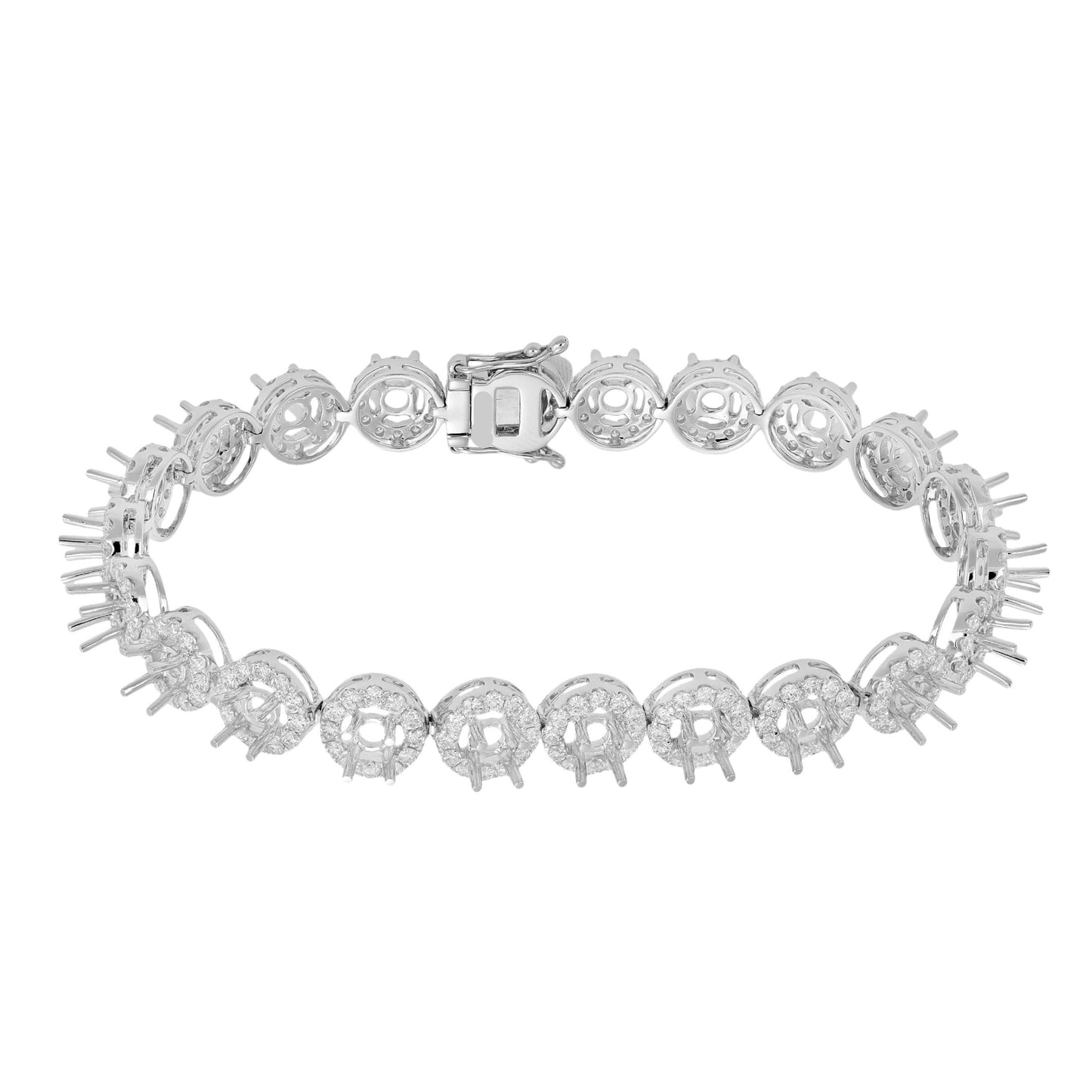 18K White Gold Bracelet