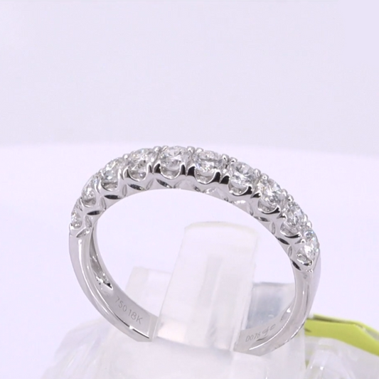 18K White Gold Diamond Ring