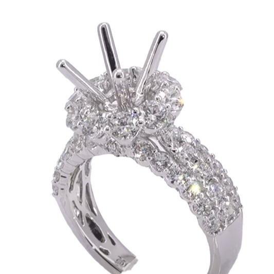 Halo Diamond Mounting 6