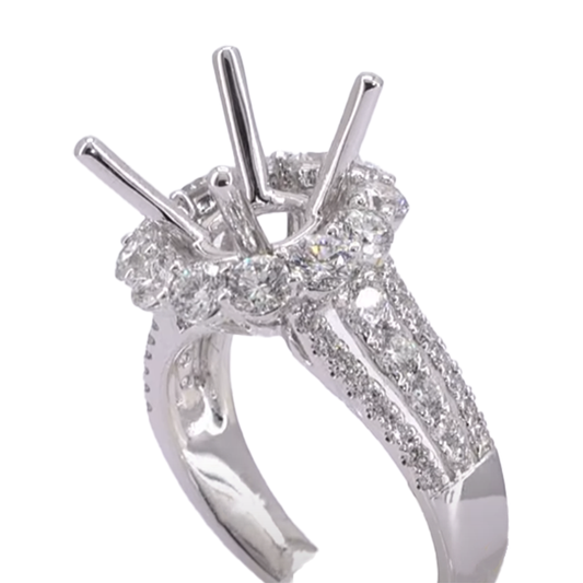 Halo Diamond Mounting 7