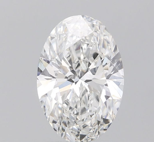 IGI 2.01ct. F VVS2 Oval Lab Diamond