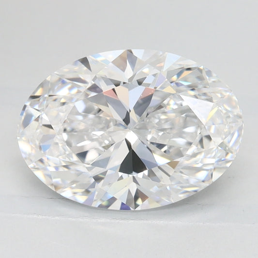 GIA 2.07ct. D VVS1 Oval Lab Diamond