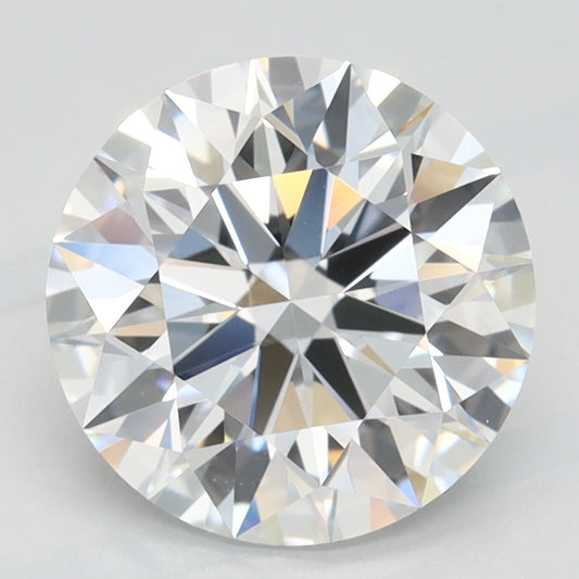 GIA 2.09ct. D VVS2 Round Lab Diamond
